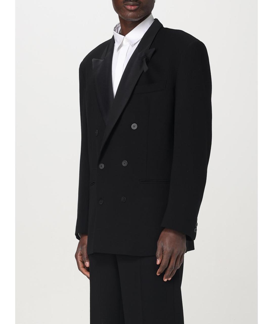MAGLIANO Черный шерстяной пиджак, фото 4