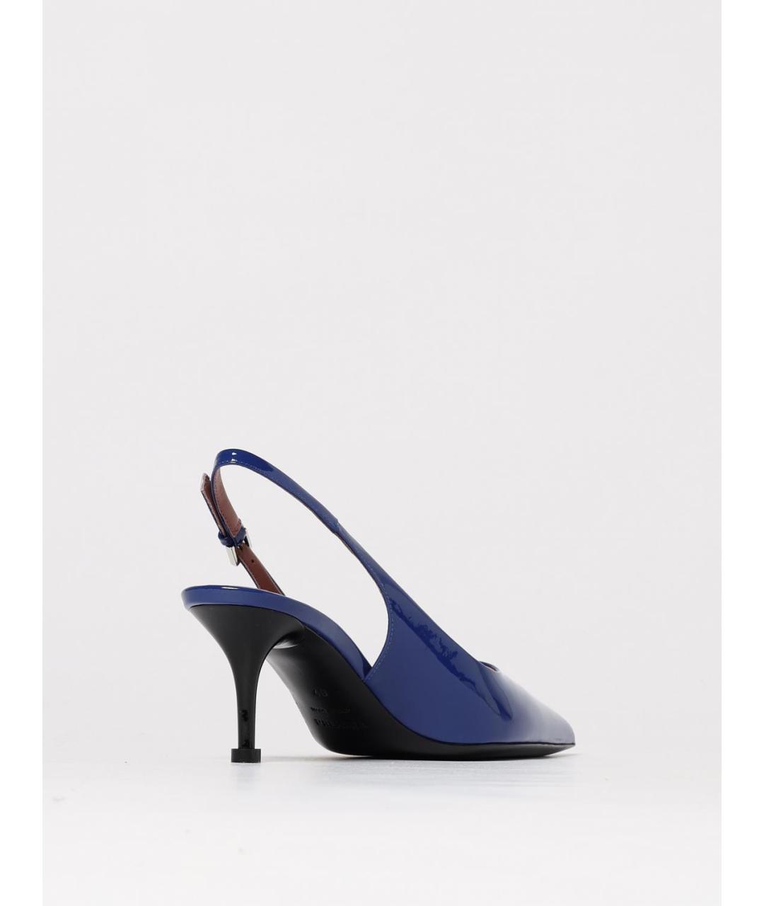 PREMIATA Синие туфли из лакированной кожи, фото 3