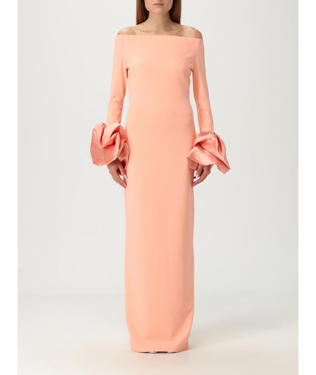 SOLACE LONDON Розовое полиэстеровое вечернее платье, фото 5