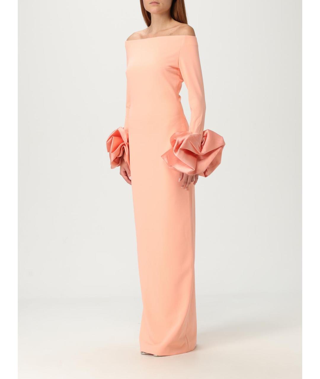 SOLACE LONDON Розовое полиэстеровое вечернее платье, фото 3