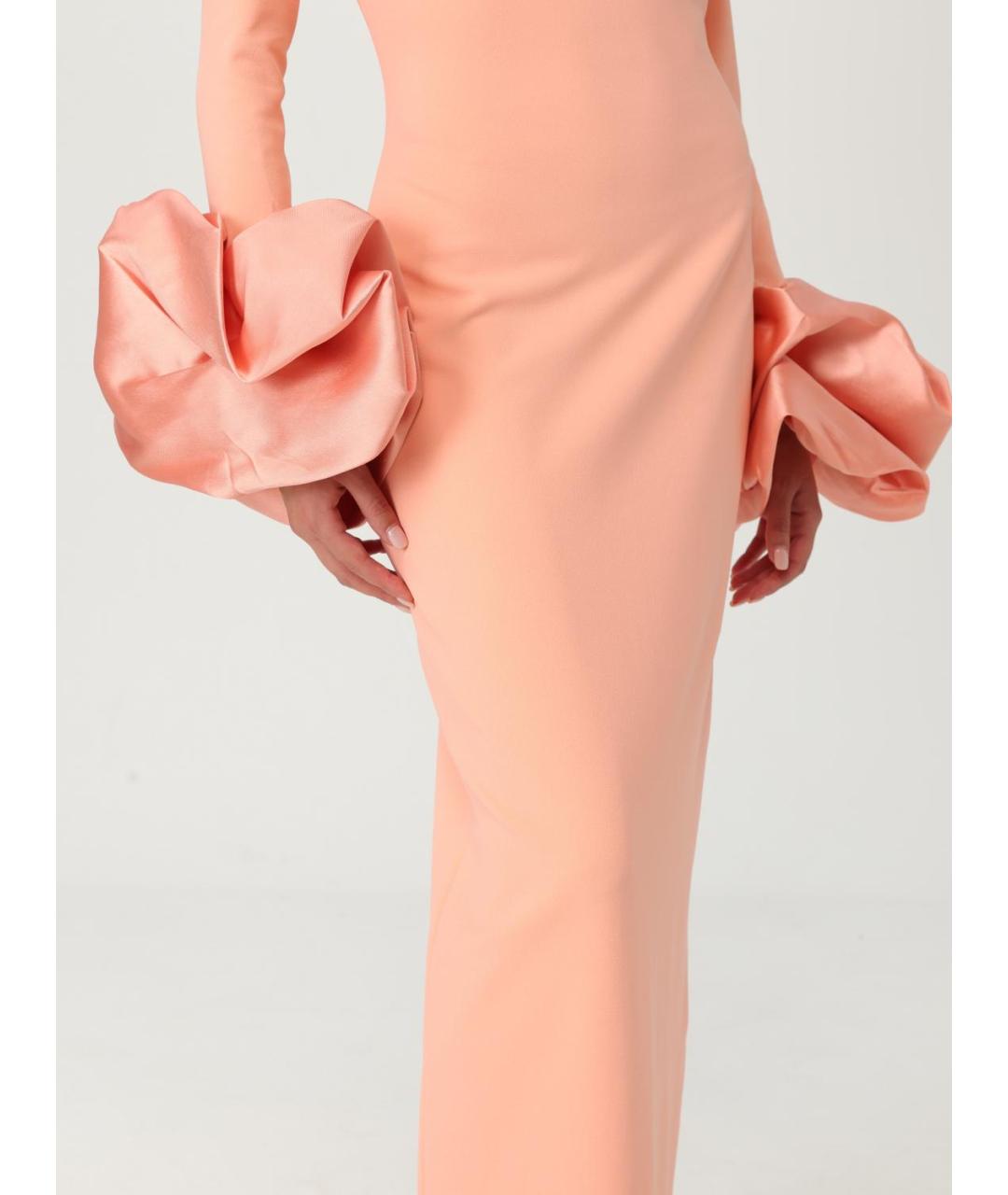 SOLACE LONDON Розовое полиэстеровое вечернее платье, фото 4