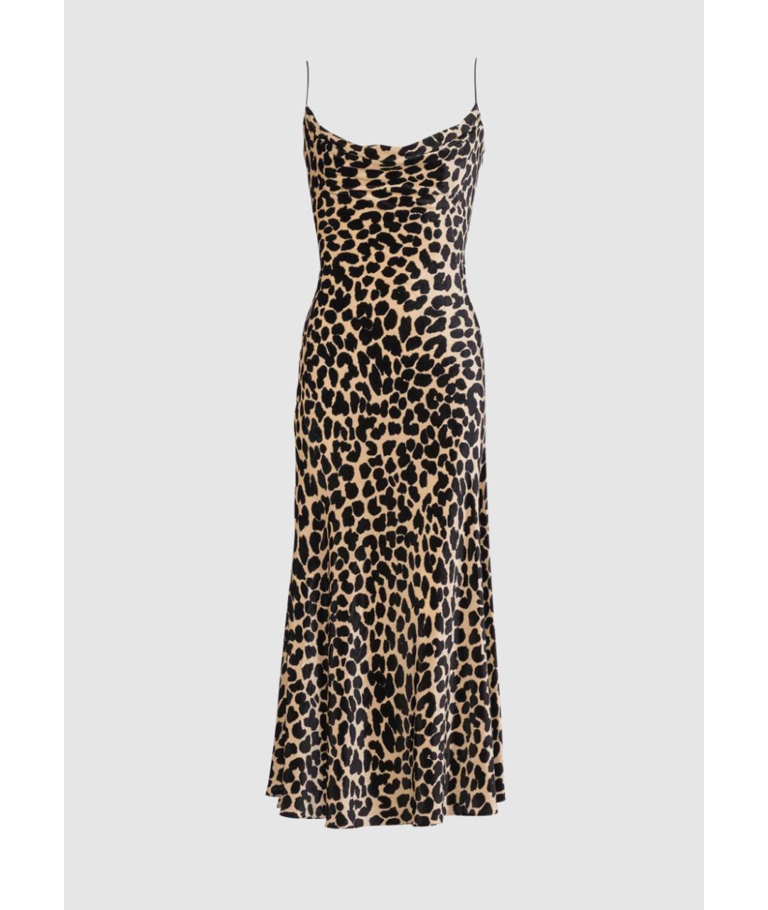 BALMAIN Мульти вискозное вечернее платье, фото 6