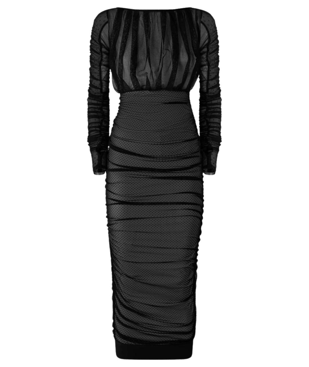 ANTONIO MARRAS Черное полиамидовое платье, фото 1