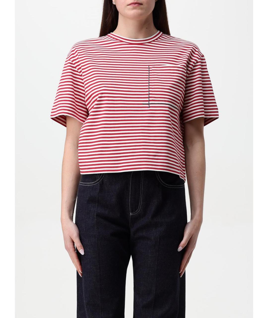 BRUNELLO CUCINELLI Мульти хлопковая футболка, фото 6