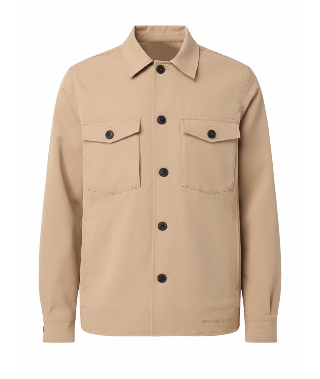 SAVE THE DUCK Бежевая куртка, фото 1