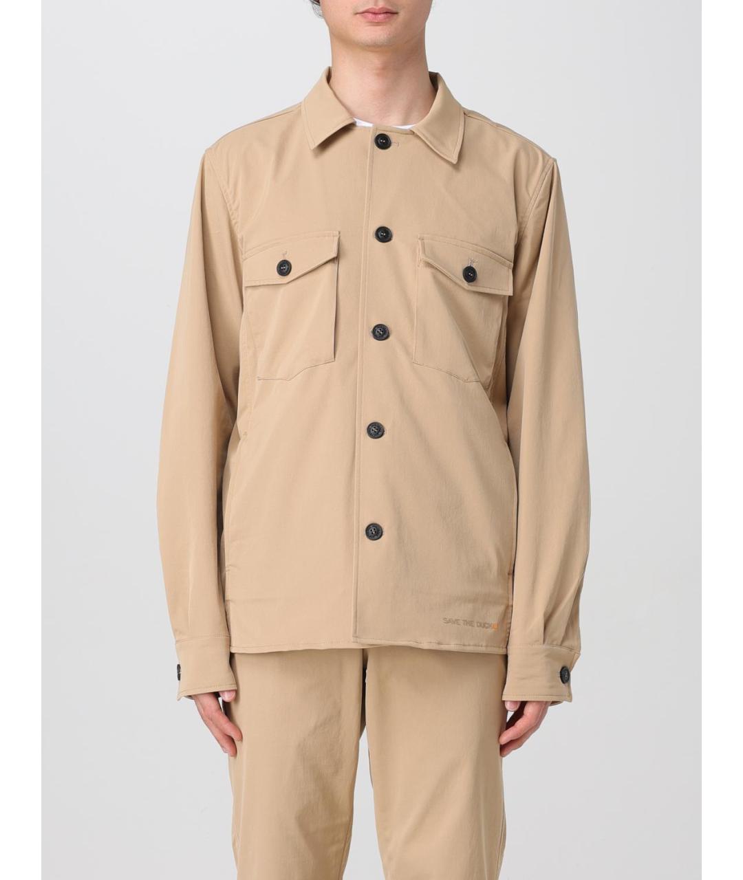 SAVE THE DUCK Бежевая куртка, фото 5