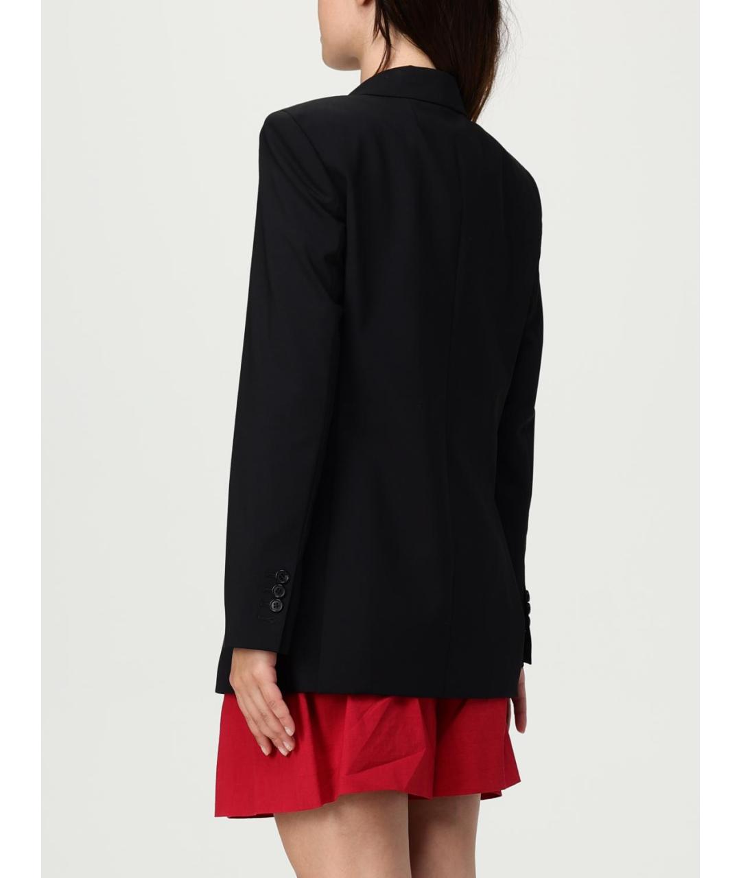 THEORY Черный шерстяной жакет/пиджак, фото 3