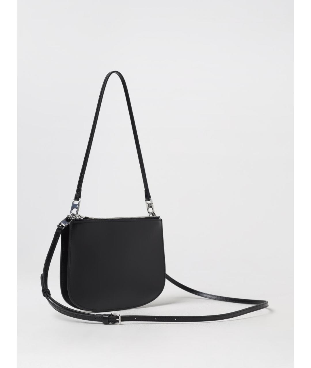 DIESEL Черная сумка через плечо из искусственной кожи, фото 2