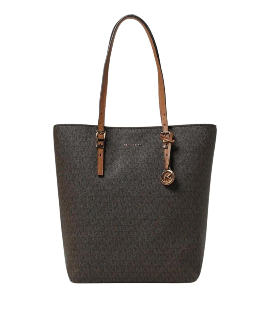 MICHAEL KORS Коричневая сумка тоут, фото 1