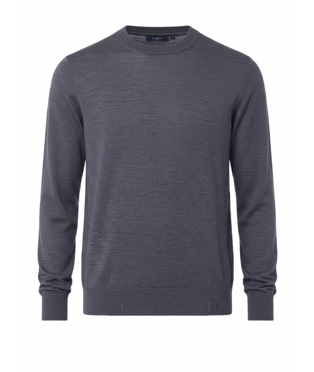 GOLDEN GOOSE DELUXE BRAND Серый шерстяной джемпер / свитер, фото 1