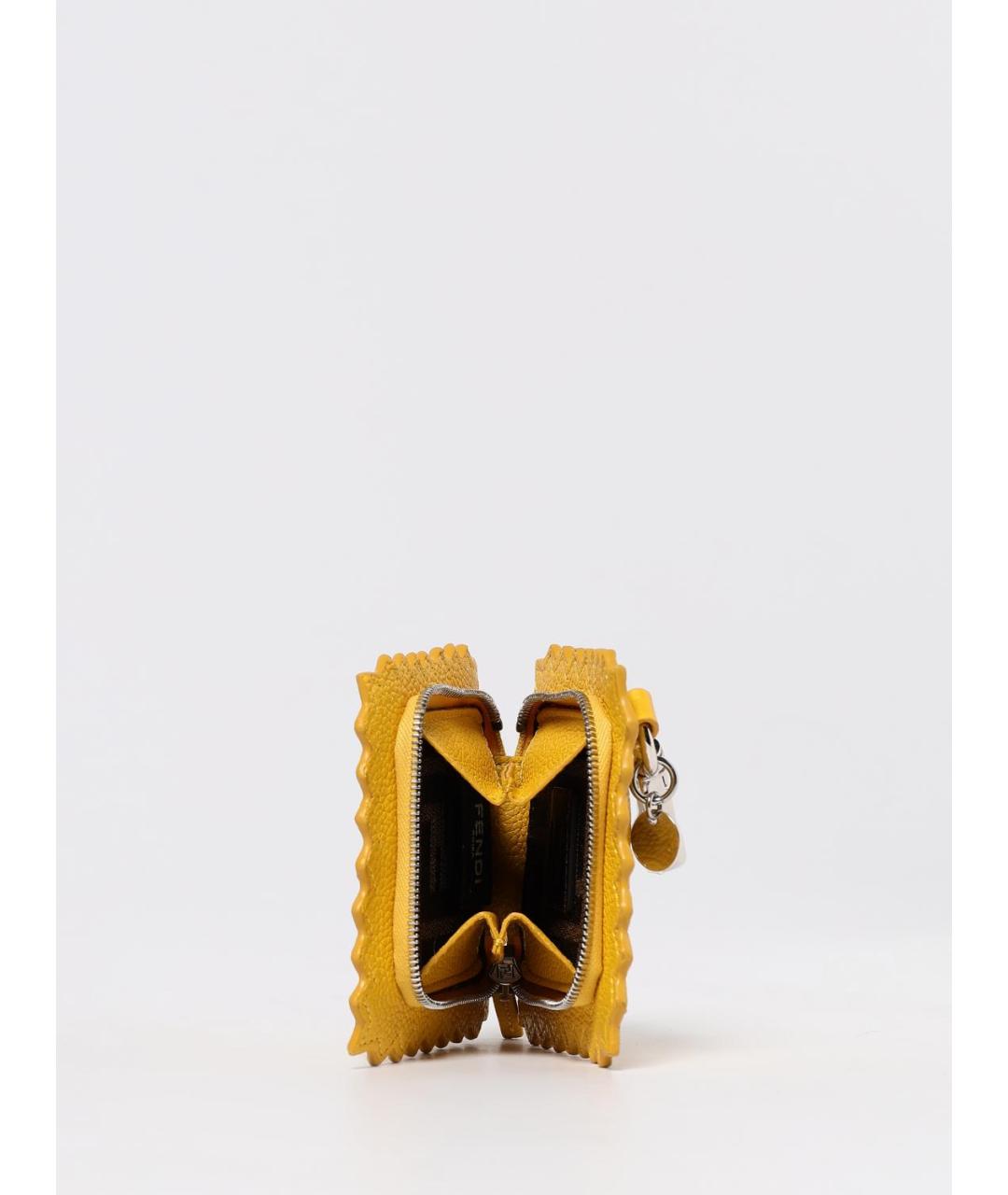 FENDI Желтый брелок, фото 2