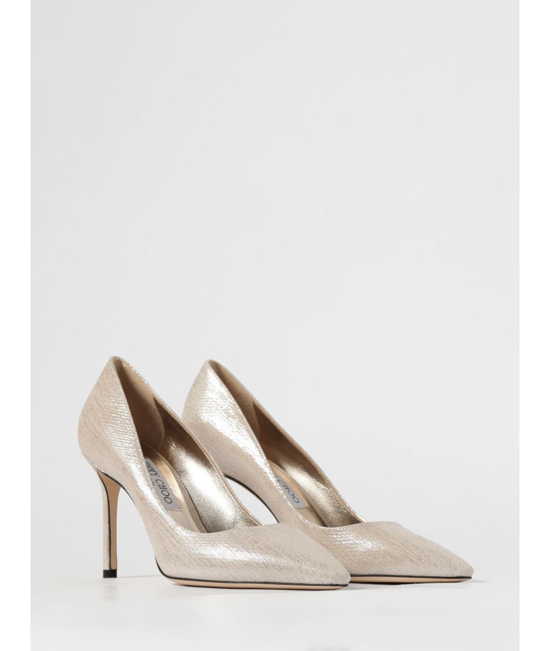 JIMMY CHOO Бежевые туфли, фото 2