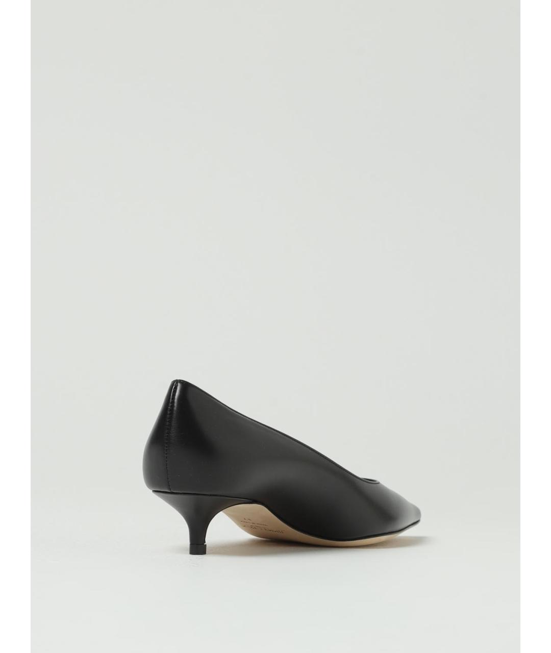 JIMMY CHOO Черные кожаные туфли, фото 3