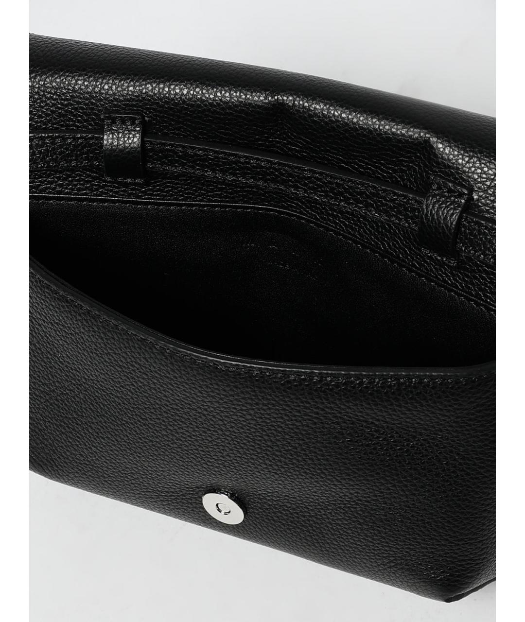 MARNI Черная кожаная сумка на плечо, фото 5