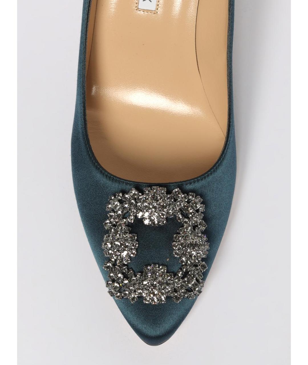 MANOLO BLAHNIK Синие туфли, фото 4