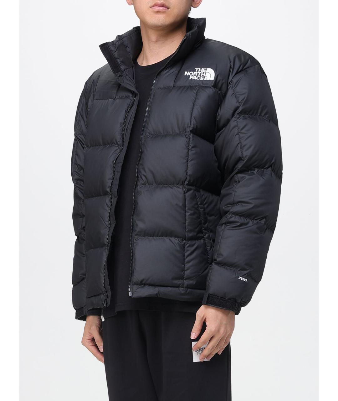 THE NORTH FACE Черный полиамидовый пуховик, фото 4