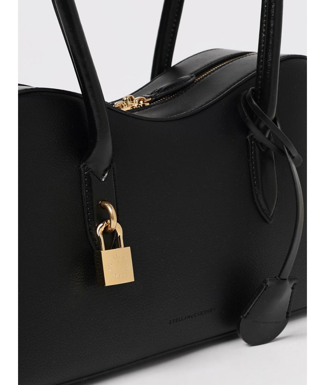 STELLA MCCARTNEY Черная сумка через плечо из искусственной кожи, фото 4