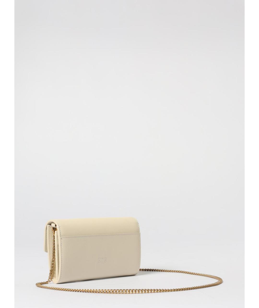 PINKO Белый кожаный кошелек, фото 2