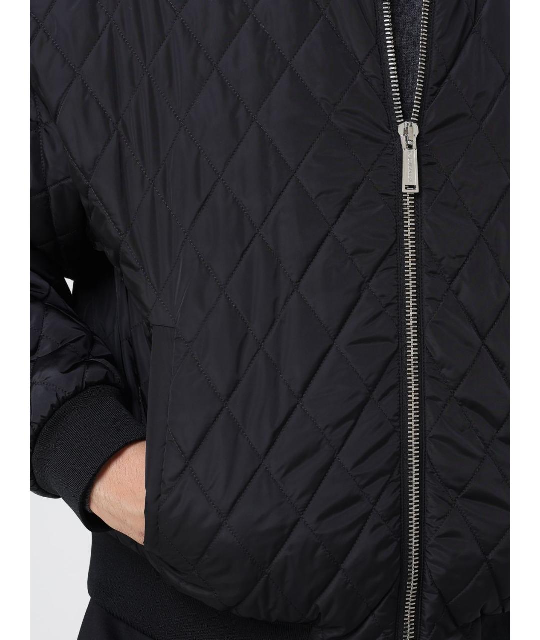 DSQUARED2 Черная полиэстеровая куртка, фото 5