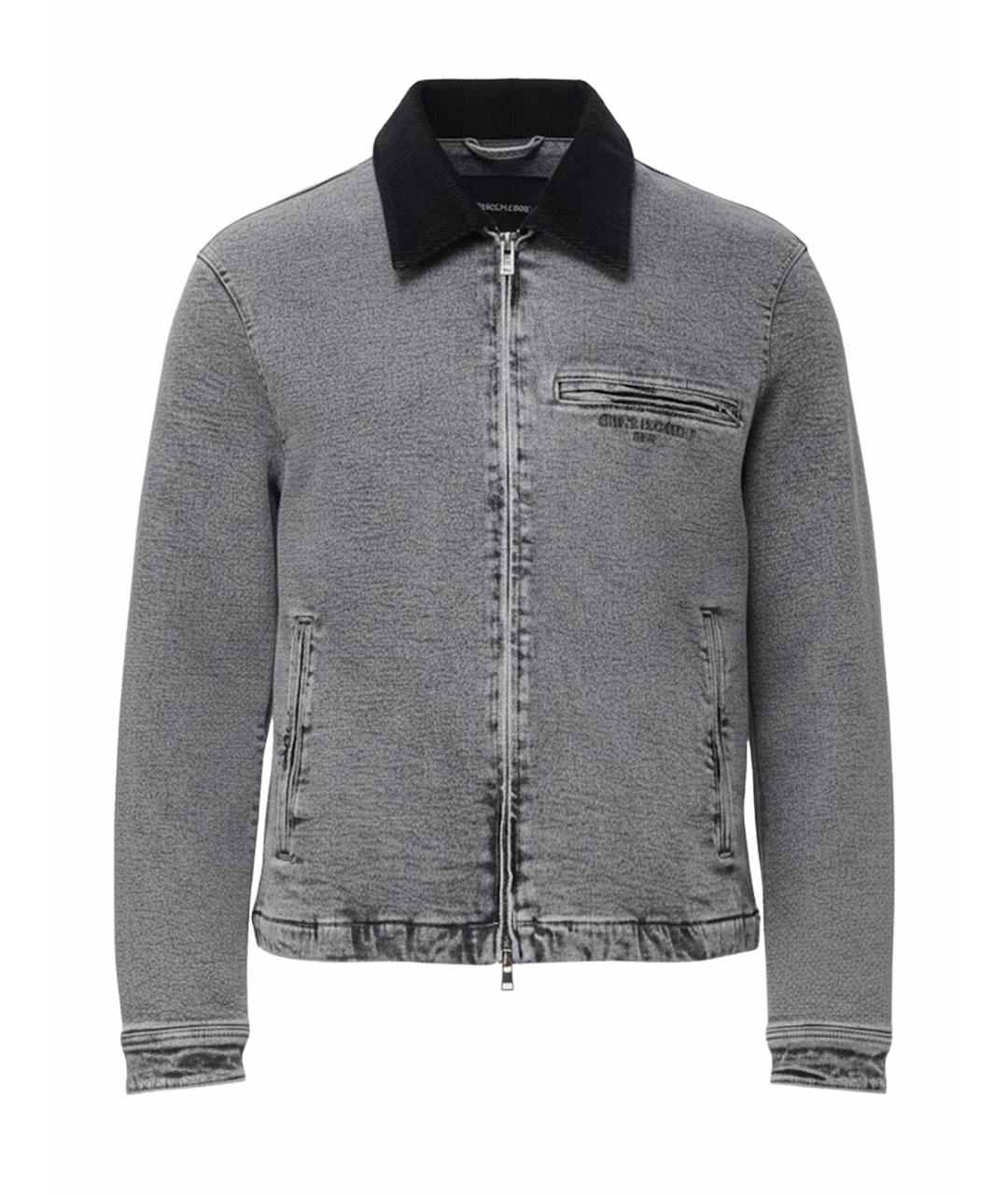 ARMANI EXCHANGE Серая хлопковая куртка, фото 1