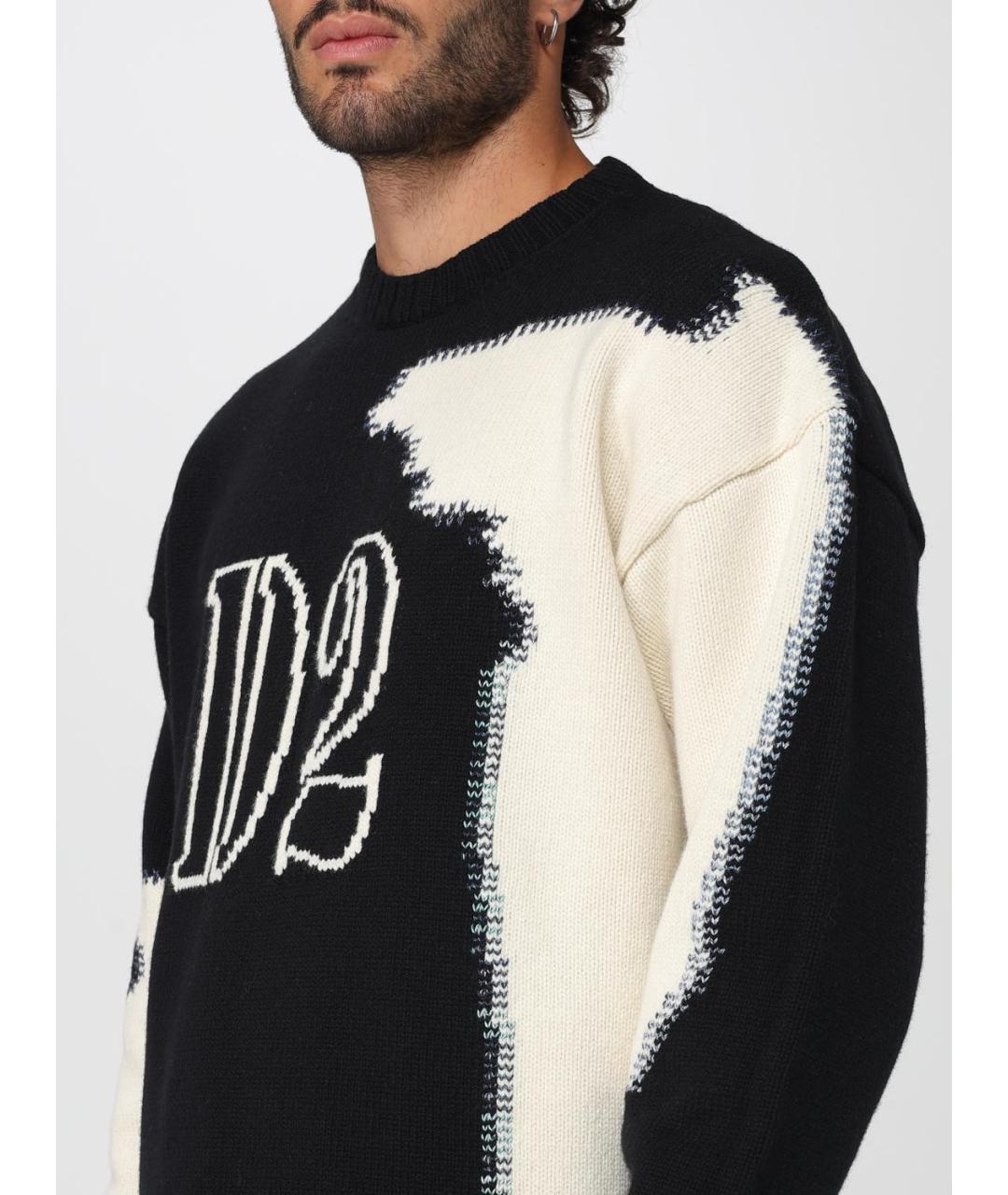 DSQUARED2 Мульти шерстяной джемпер / свитер, фото 5