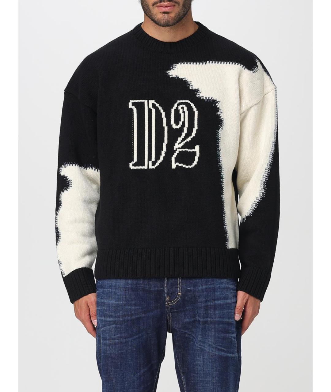 DSQUARED2 Мульти шерстяной джемпер / свитер, фото 2