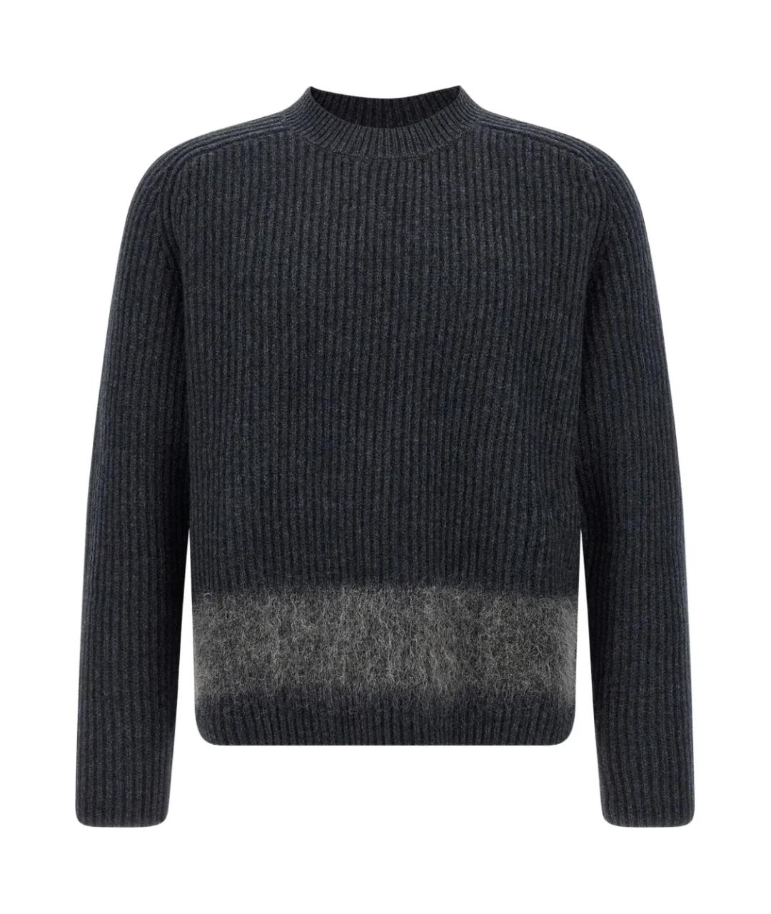 DSQUARED2 Серый шерстяной джемпер / свитер, фото 1