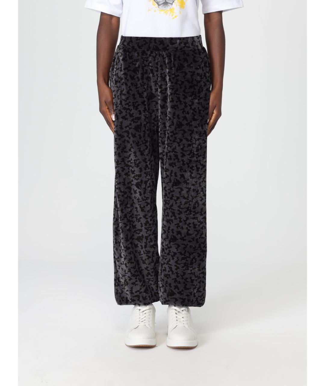 EA7 Антрацитовый полиэстеровый костюм с брюками, фото 6