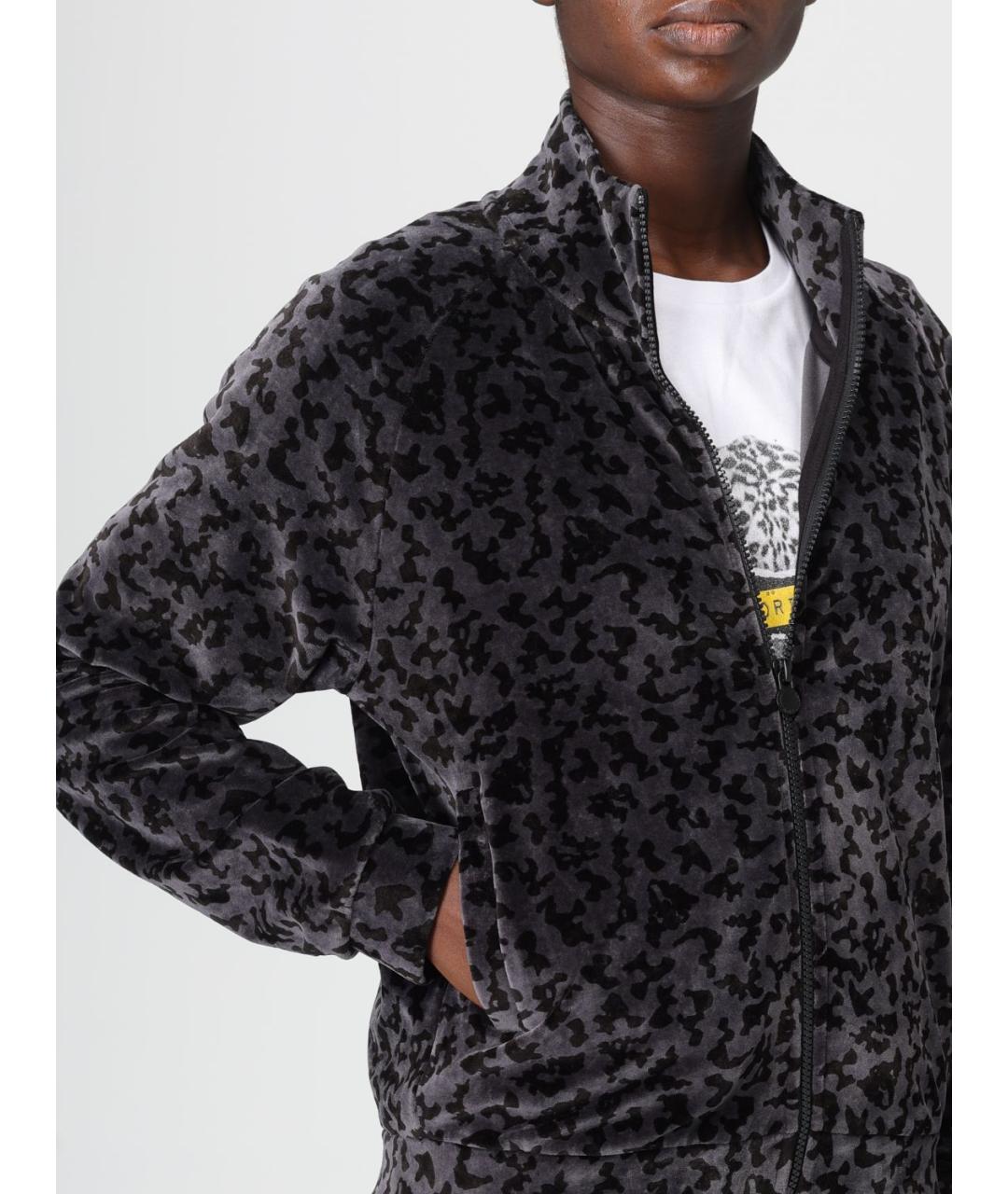 EA7 Антрацитовый полиэстеровый костюм с брюками, фото 5