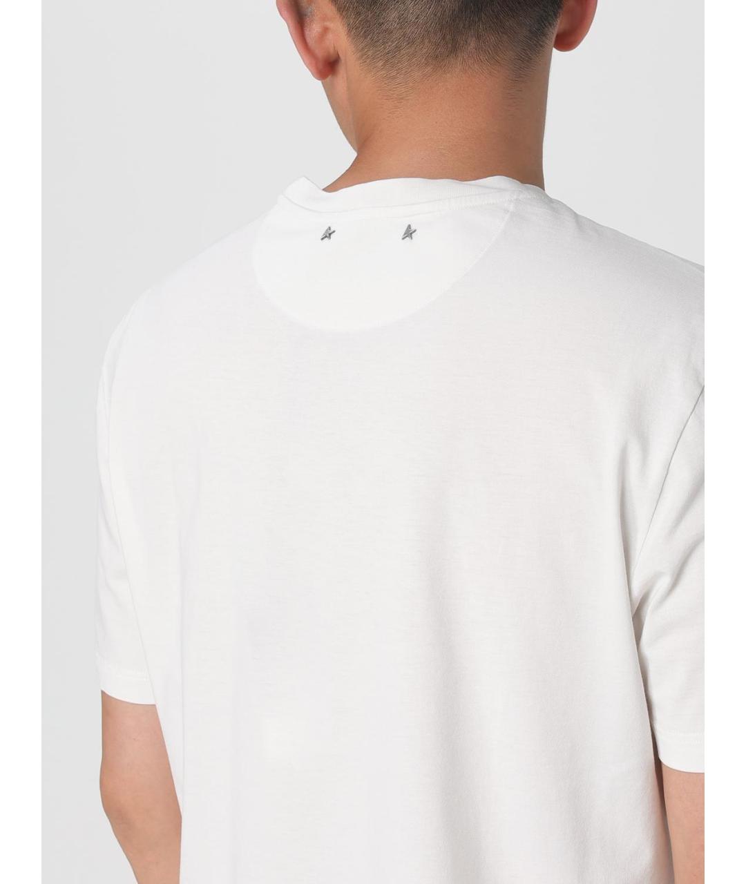 GOLDEN GOOSE DELUXE BRAND Хлопковая футболка, фото 5