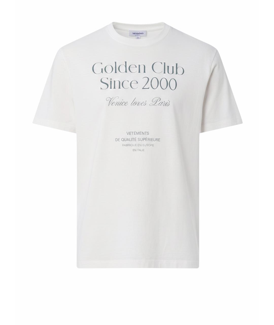 GOLDEN GOOSE DELUXE BRAND Хлопковая футболка, фото 1