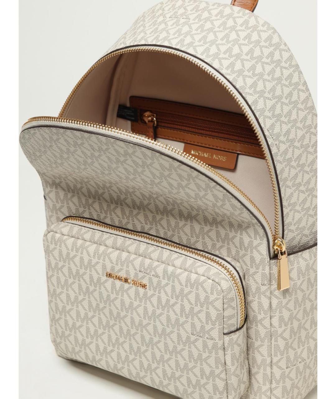 MICHAEL KORS Бежевый рюкзак, фото 4