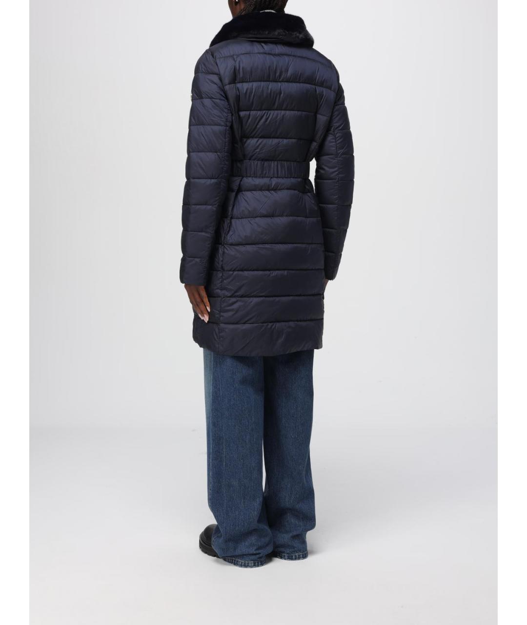 MICHAEL KORS Темно-синий полиэстеровый пуховик, фото 2