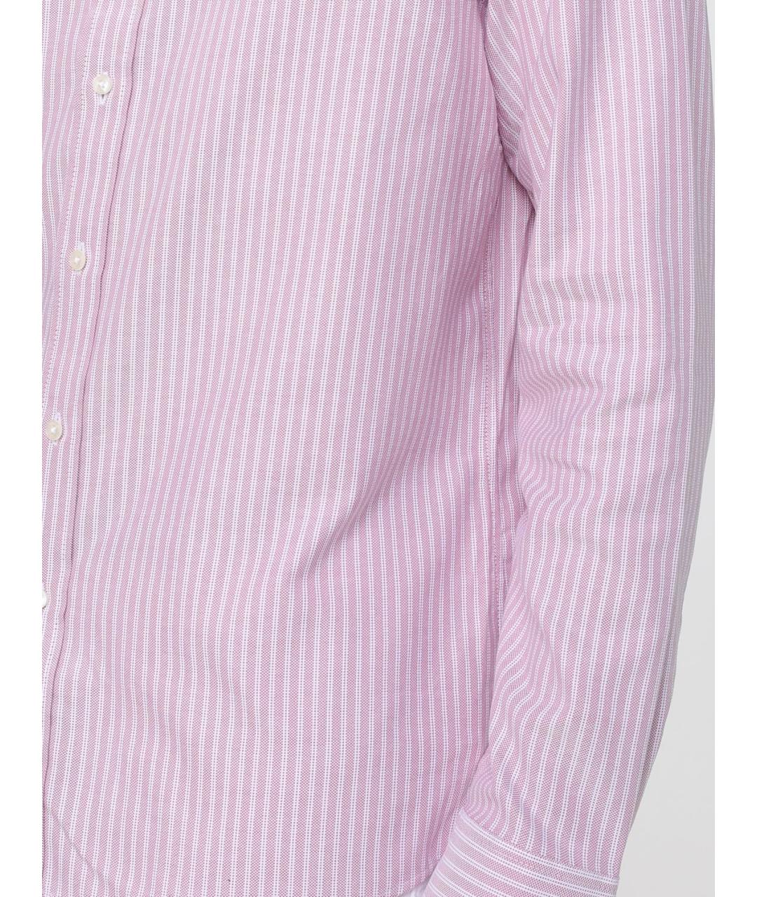 MICHAEL KORS Розовая хлопковая кэжуал рубашка, фото 3