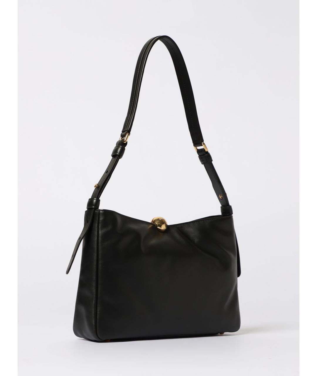 FURLA Черная кожаная сумка через плечо, фото 2