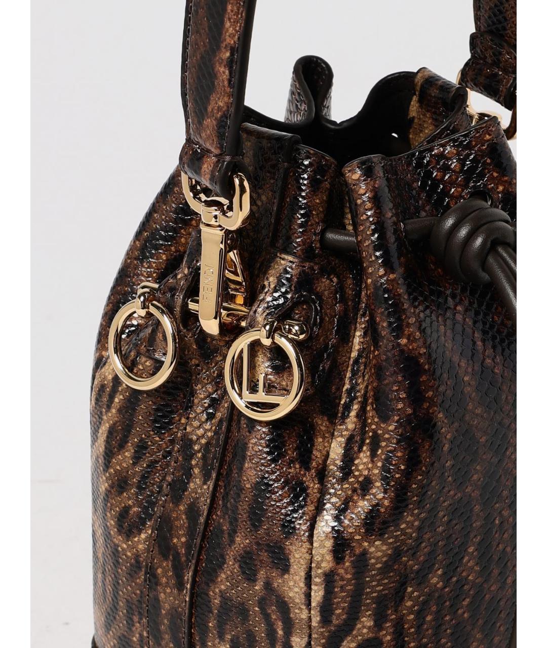 FENDI Мульти кожаная сумка через плечо, фото 4