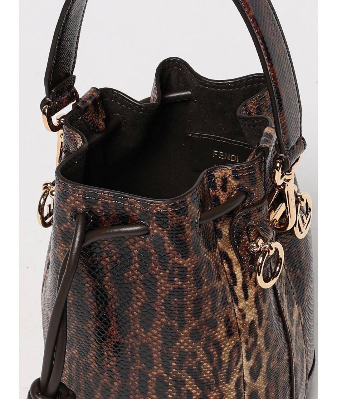 FENDI Мульти кожаная сумка через плечо, фото 5