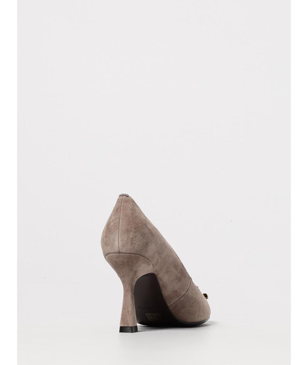COCCINELLE Бежевые замшевые туфли, фото 3