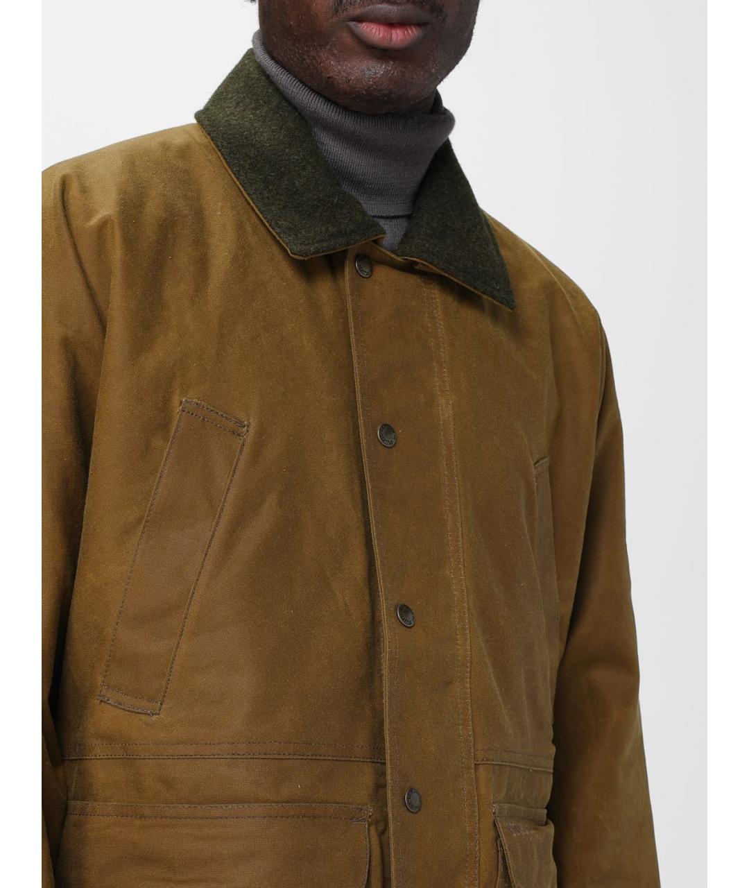 FILSON Коричневая хлопковая куртка, фото 4