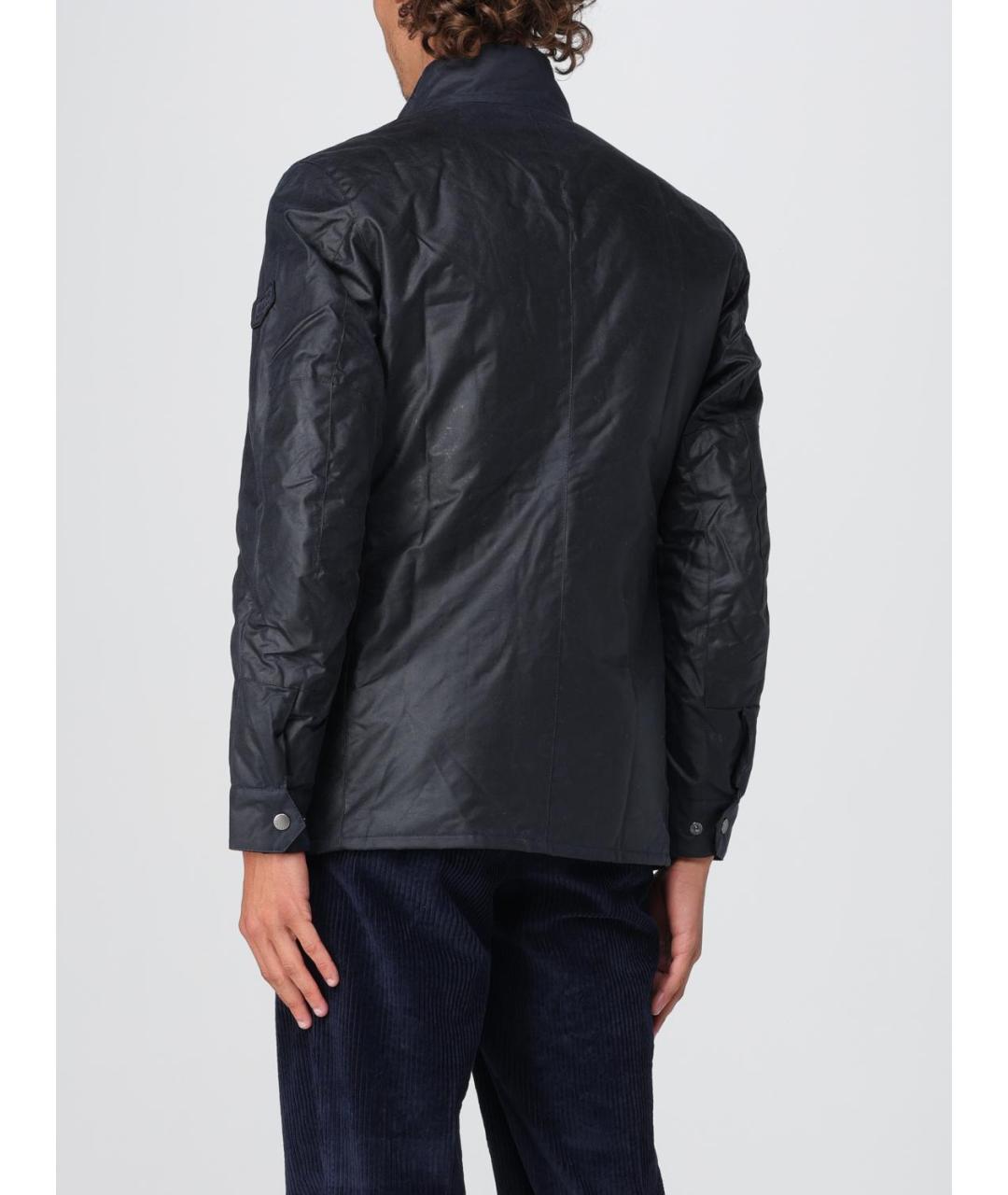 BARBOUR Темно-синяя куртка, фото 2