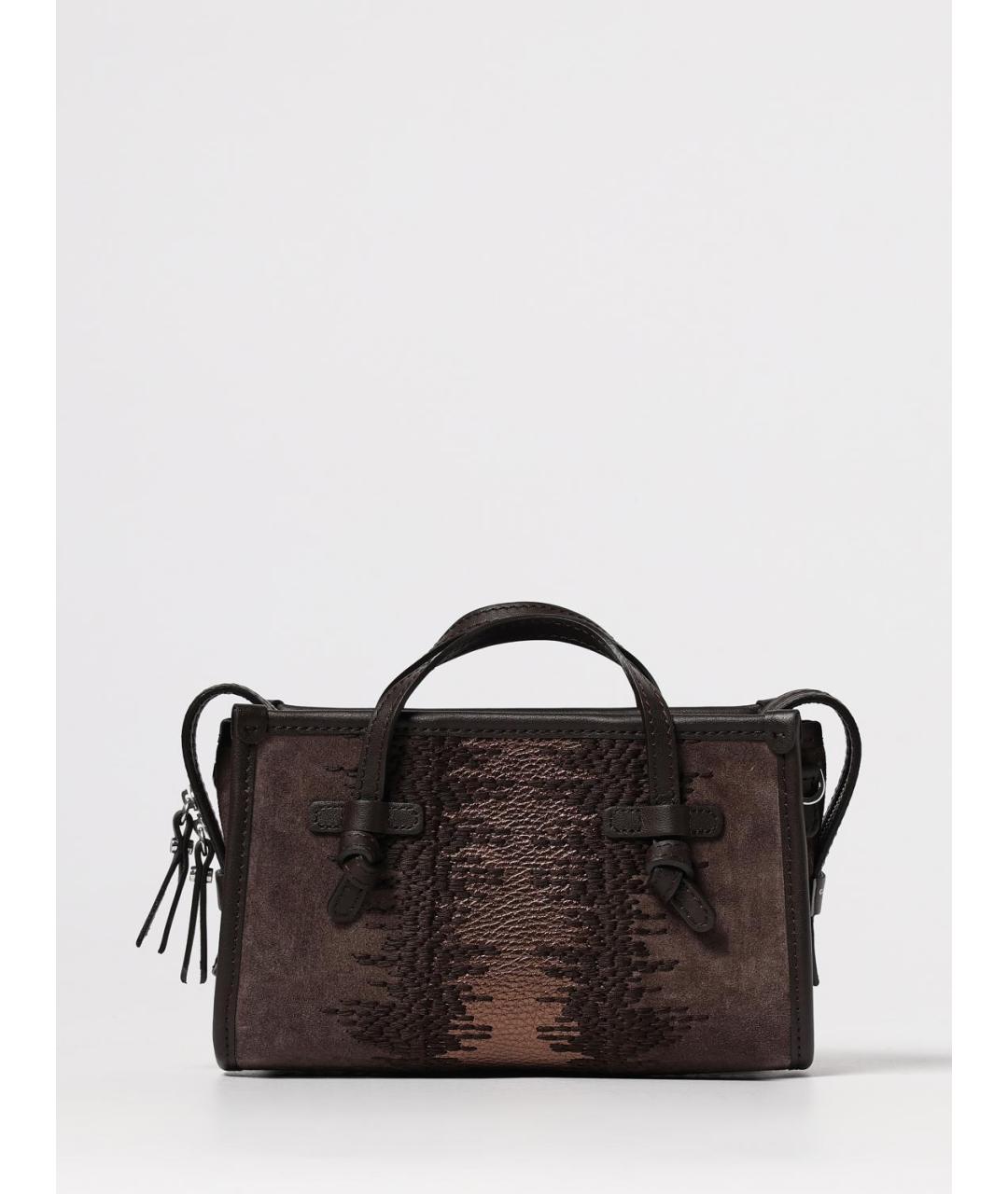 Gianni Chiarini Коричневая кожаная сумка через плечо, фото 4