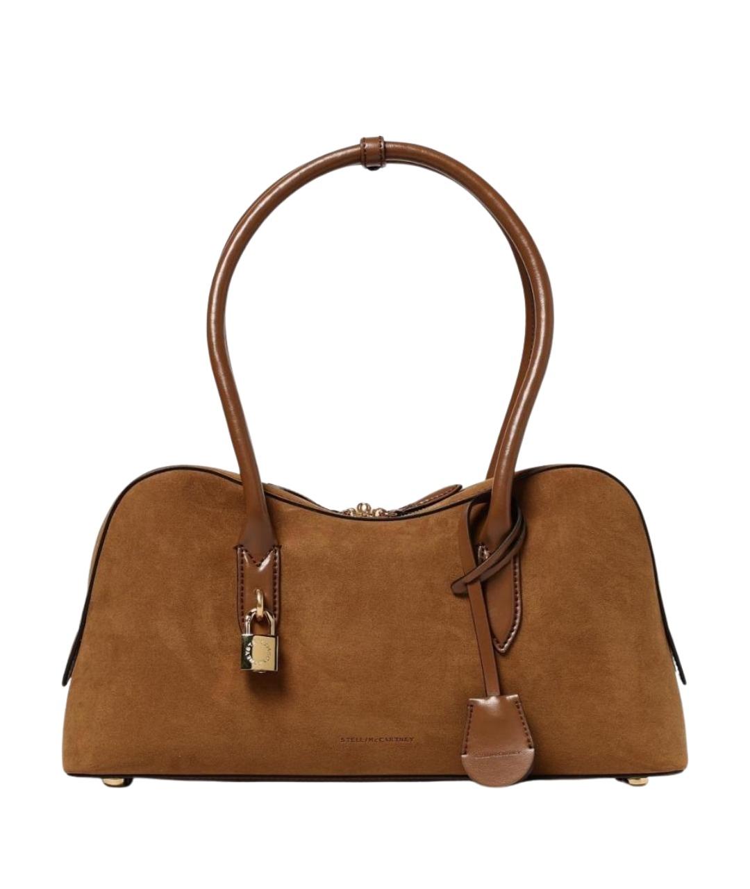 STELLA MCCARTNEY Коричневая сумка через плечо из искусственной кожи, фото 1