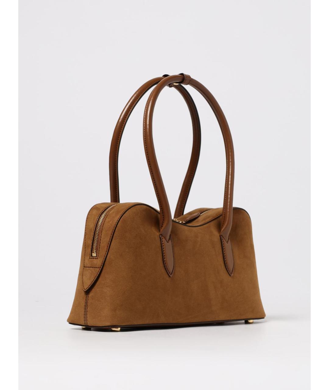 STELLA MCCARTNEY Коричневая сумка через плечо из искусственной кожи, фото 3