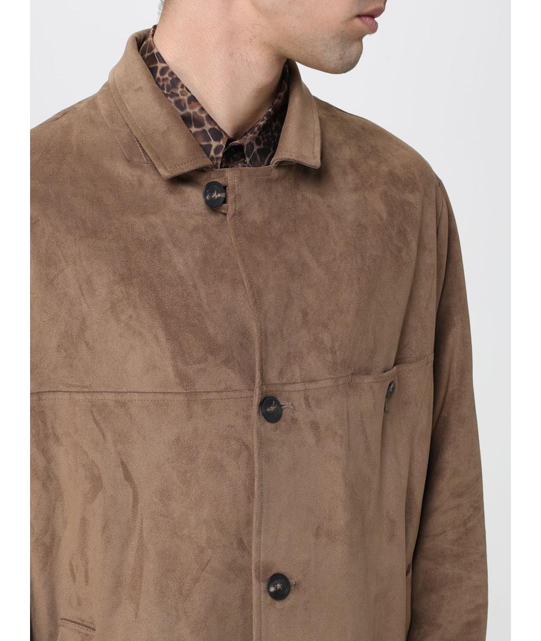 EMPORIO ARMANI Коричневая куртка, фото 4