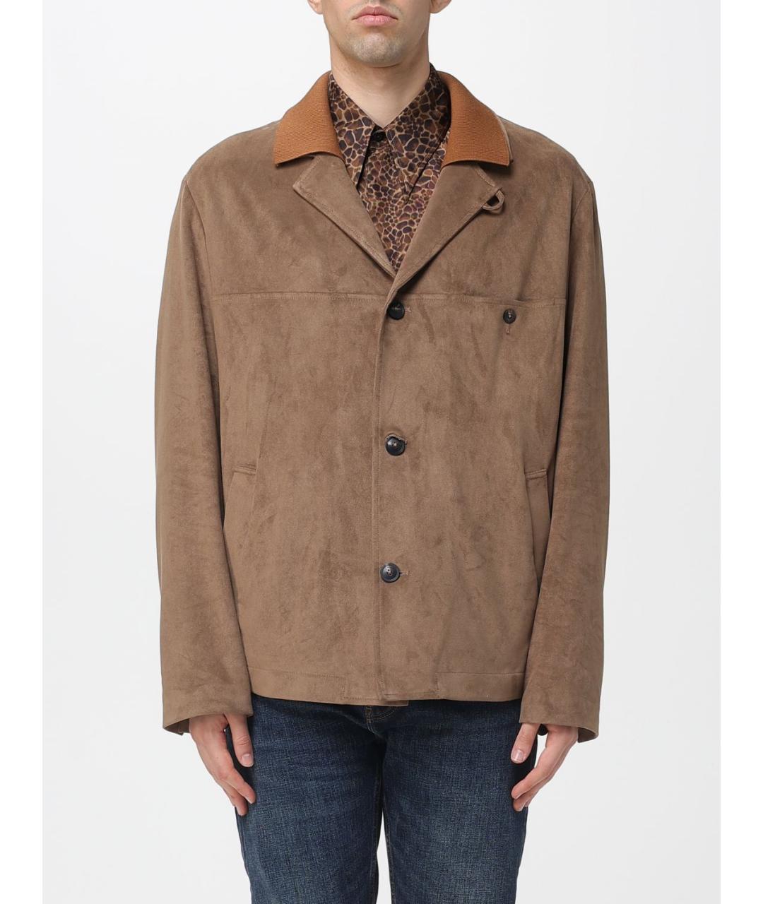 EMPORIO ARMANI Коричневая куртка, фото 5