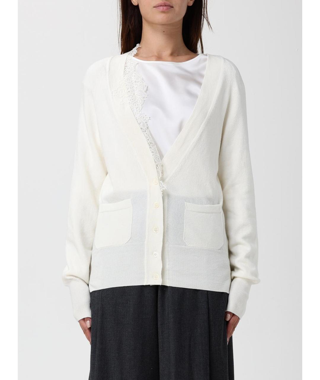 ERMANNO SCERVINO Бежевый кардиган, фото 2