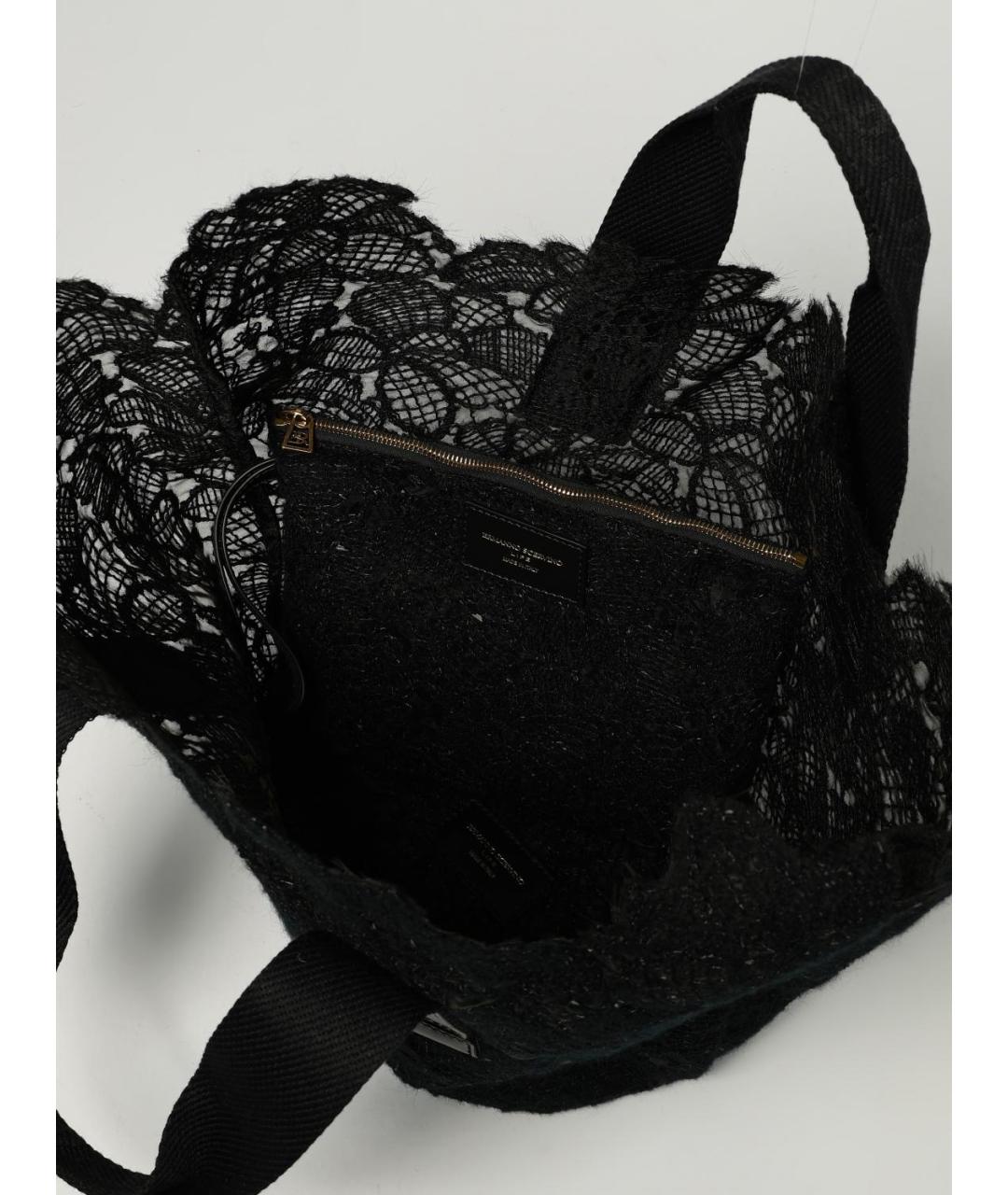 ERMANNO SCERVINO Черная сумка тоут, фото 5