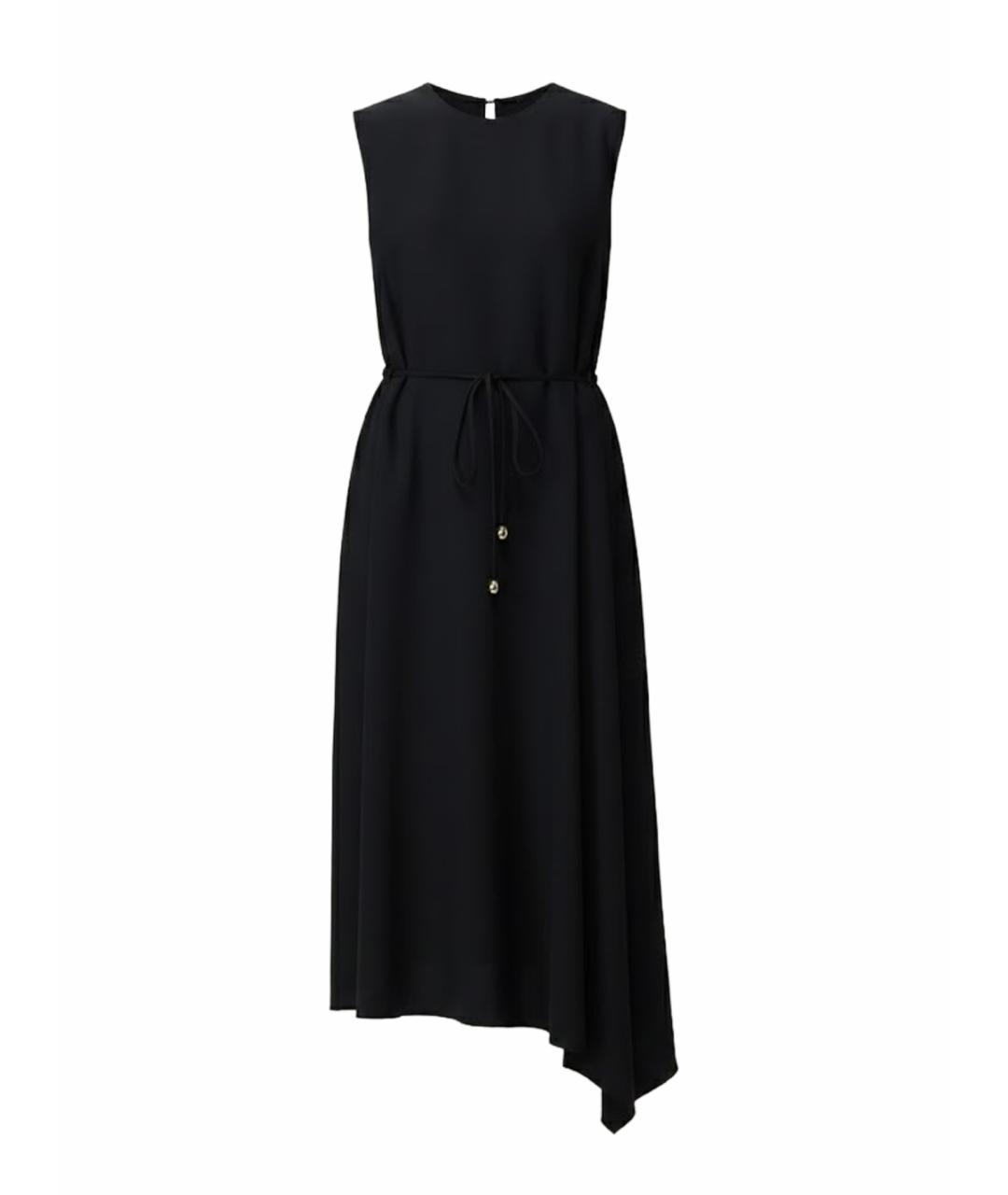 FABIANA FILIPPI Черное ацетатное повседневное платье, фото 1