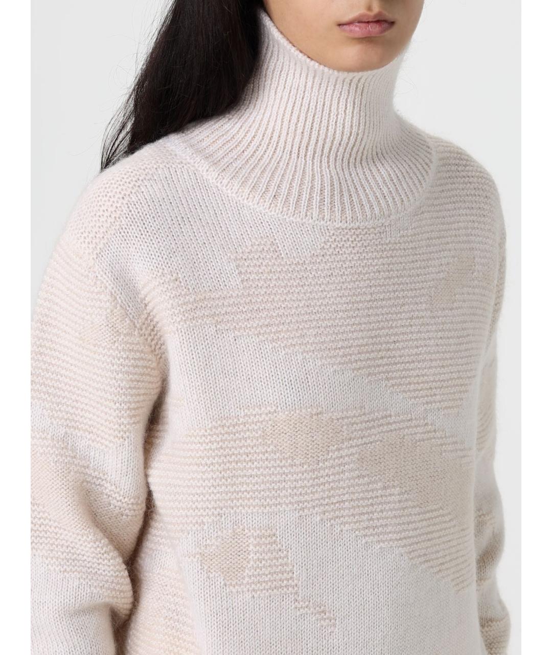 ADD Бежевый шерстяной джемпер / свитер, фото 4