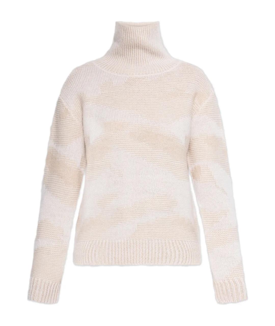 ADD Бежевый шерстяной джемпер / свитер, фото 1